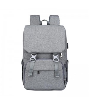 Diaper Bag Backpack With Attached Changing Pad